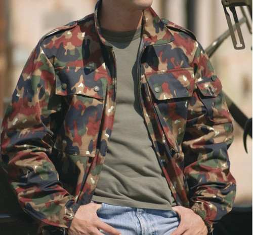 Giacca militare mimetica