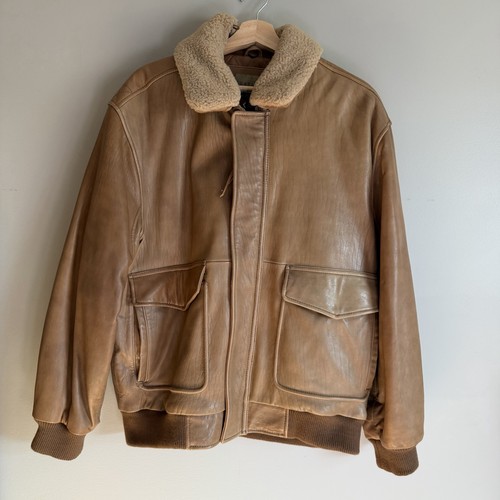 Bomber vintage cabela pelle - bomber,