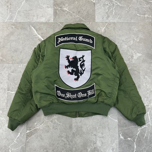 Giacca bomber vintage - vintage, esercito