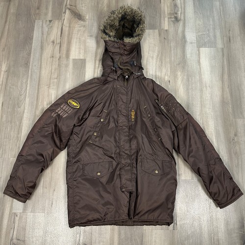 Parka militare vintage fmf - parka,
