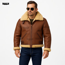 Giacca Bomber da Volo Marrone