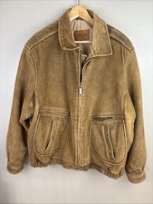 IZOD Giacca Uomo Vintage Pelle